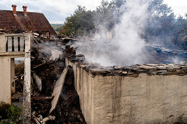 Professional Smoke Damage Removal technician working in Bedford, OH